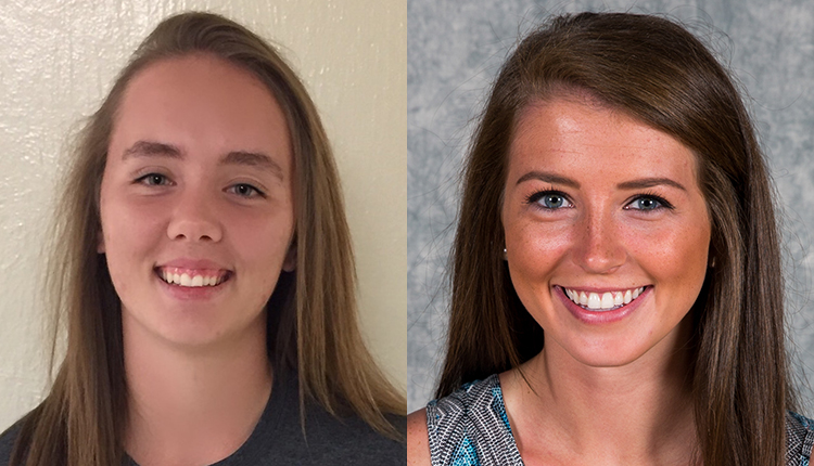 Wesley Sophomore Ashley Royer and Christopher Newport Freshman Aubrey Bates Named CAC Softball Players of the Week