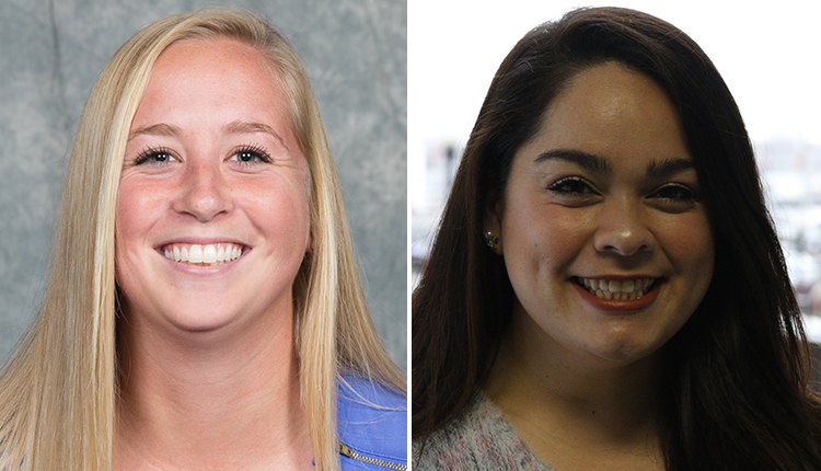 Christopher Newport Senior Leah Andrews and Mary Washington Junior Kara Deppe Honored as CAC Softball Players of the Week