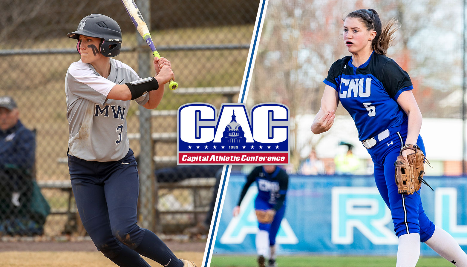CAC Softball Tournament Pushed to Saturday; Top Seeds Mary Washington & Christopher Newport to Host Opening Weekend Pods