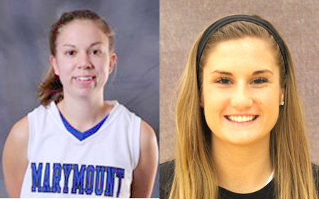 Marymount's Katelyn Fischer And York's Brittany Hicks Share CAC Women's Basketball Weekly Award
