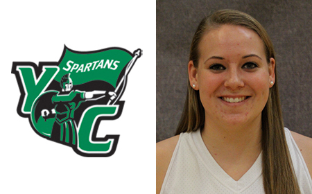 York Junior Kristin Haley Selected As CAC Women's Basketball Player Of The Week