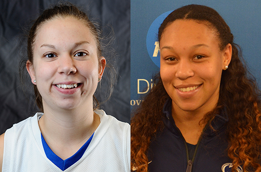 Marymount's Katelyn Fischer and Penn State Harrisburg's Kiara Carter Named CAC Women's Basketball Co-Players of the Week
