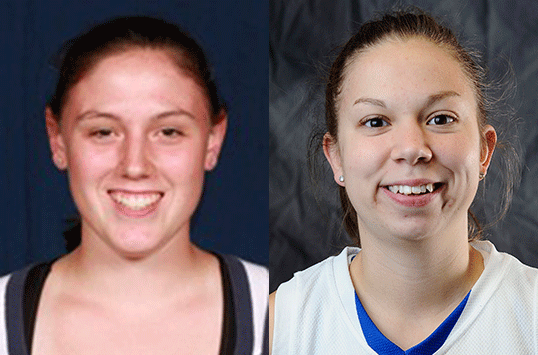 Christopher Newport Senior Nicole Mitchell and Marymount Senior Katelyn Fischer Earn CAC Women's Basketball Weekly Honors