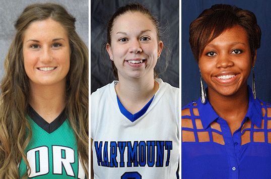 Christopher Newport's Tia Perry, Marymount's Katelyn Fischer and York's Brittany Hicks Named WBCA All-Americans