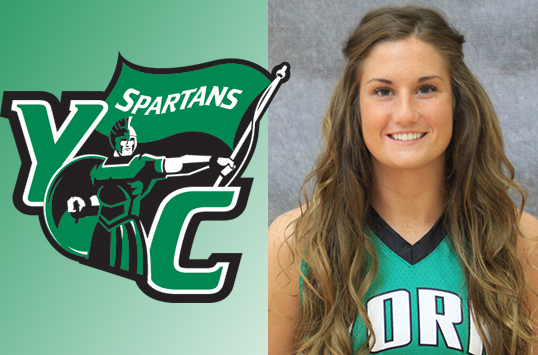 York Senior Brittany Hicks Honored as CAC Women's Basketball Player of the Week