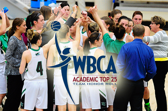 York Women's Basketball WBCA Academic Top 25 Distinction