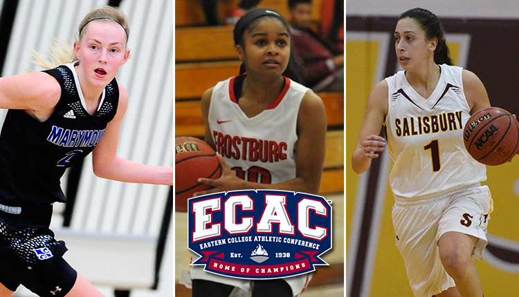 Frostburg State's Diggs Named ECAC Women's Basketball Rookie of the Year; Marymount's Hurst, Salisbury's Rothfeld Also Honored