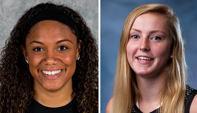 Christopher Newport Junior Devon Byrd and Marymount Junior Leah Hurst Selected as CAC Women's Basketball Co-Players of the Week