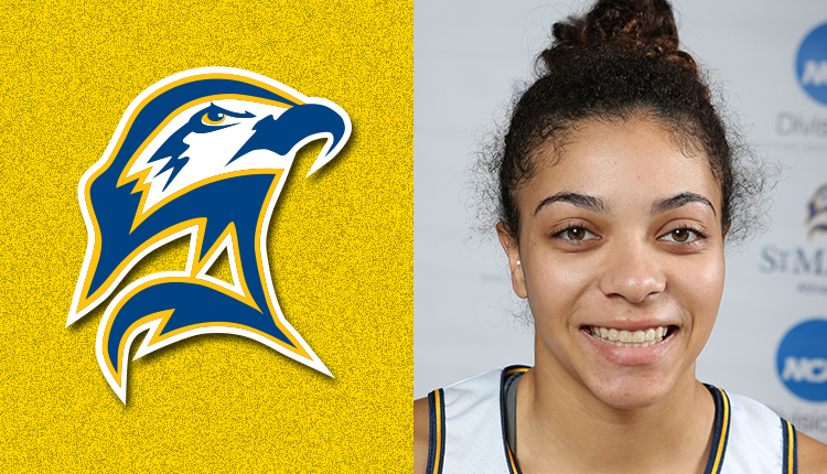 St. Mary's Junior Kobe Chaney Selected as CAC Women's Basketball Player of the Week