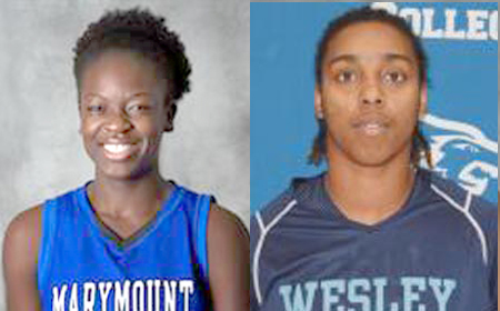 Marymount's Maame Amponsah And Wesley's Angie Owens Share CAC Women's Basketball Player Of The Year Award