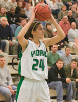 York Junior Guard April Sparkman Picked As CAC Women's Basketball Player Of The Week