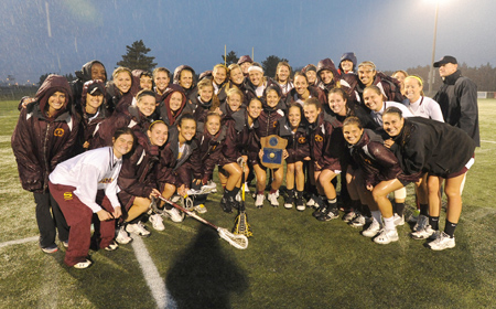Salisbury Rallies From Being Shut Out In First Half To Take The Lead Before Falling In 2012 NCAA Women's Lacrosse Title Game Vs. Trinity, 8-7