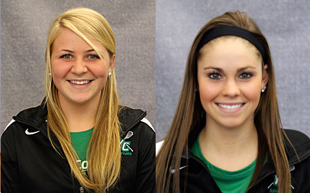 York Teammates Erica Mulford And Leah Schultz Tabbed For CAC Women's Lacrosse Recognition