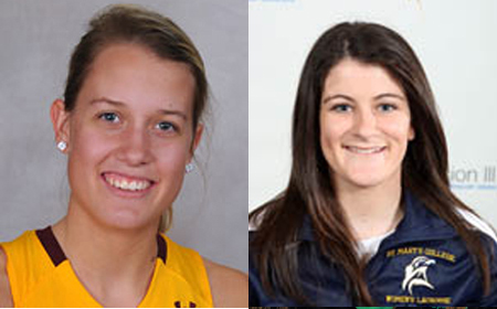 Salisbury's Katie Bollhorst And St. Mary's Colleen Simpson Capture Women's Lacrosse Honors