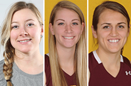 St. Mary's Junior Christy Bishop, Salisbury Juniors Shelby Nemecek and Bethany Baer Earn CAC Women's Lacrosse Weekly Honors