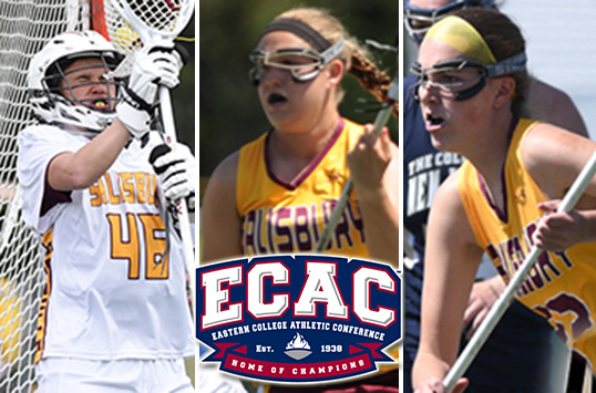 Three Salisbury Women's Lacrosse Players Named to ECAC Mid-Atlantic All-Star Squad