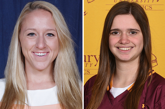 Christopher Newport Sophomore Meaghan Galvin and Salisbury Freshman Gianna Falcone Selected as CAC Women's Lacrosse Players of the Week