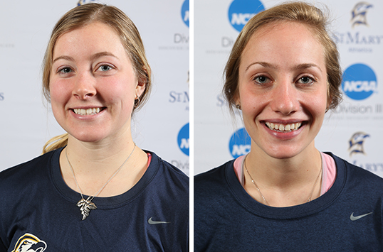 St. Mary's Senior Christy Bishop and Junior Kayla Dunn Sweep CAC Women's Lacrosse Weekly Awards