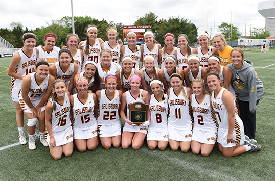 Salisbury Claims 14th Straight CAC Women's Lacrosse Crown With 12-5 Victory Against St. Mary's