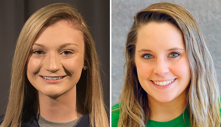 Wesley Junior Fallon Fore and York Junior Nicole Clauter Named CAC Women's Lacrosse Players of the Week