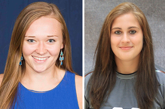 Christopher Newport Sophomore Victoria Perry and York Senior Melanie Glessner Named CAC Women's Soccer Players of the Week