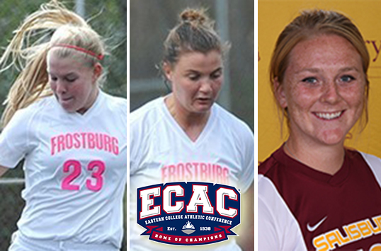 Frostburg State's Alyssa Malanik and Brooke Longo, Salisbury's Casey Arnone Selected as  ECAC South All-Stars