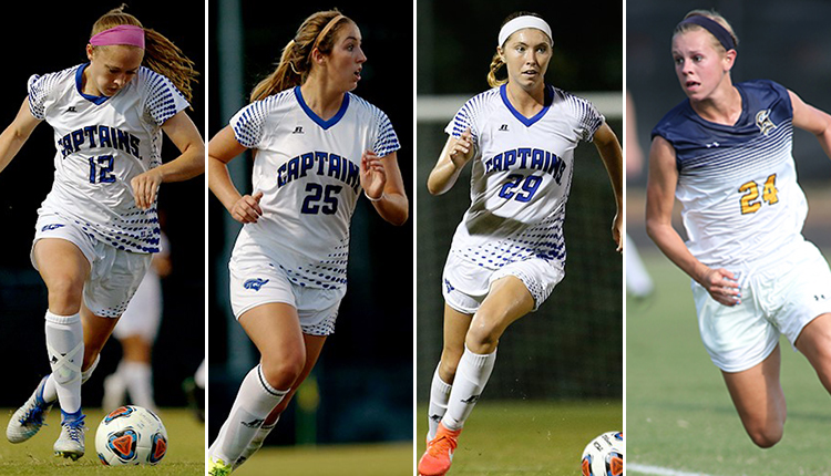 Four CAC Women's Soccer Players Earn First Team NSCAA All-South Region Accolades