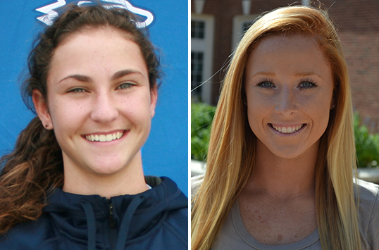 Wesley Freshman Aleya Cummings and Mary Washington Sophomore Madeline Duvall Named CAC Women's Soccer Players of the Week
