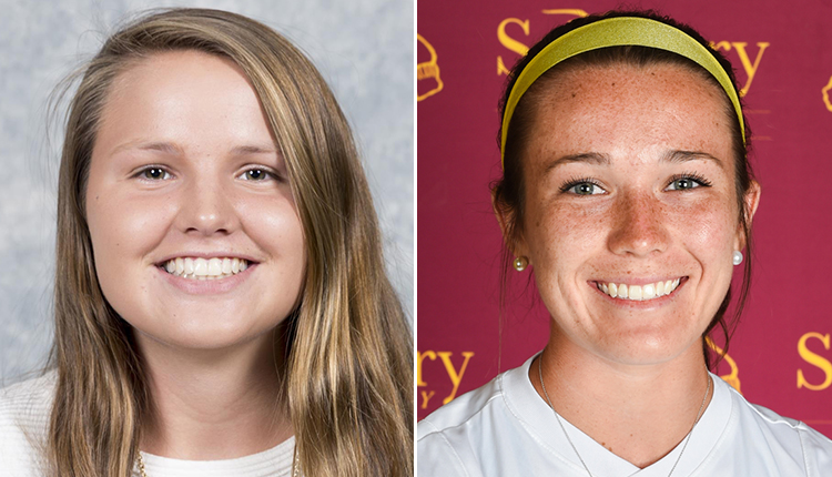 Christopher Newport Freshman Riley Cook and Salisbury Senior Jamie Tacka Selected as CAC Women's Soccer Players of the Week