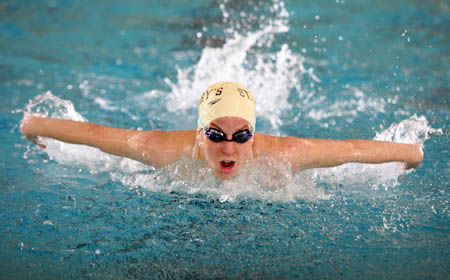 SMC's Kelly Heyde Leads CAC Women's Swimming Contingent On Day 2 Of The 2012 NCAA Championships