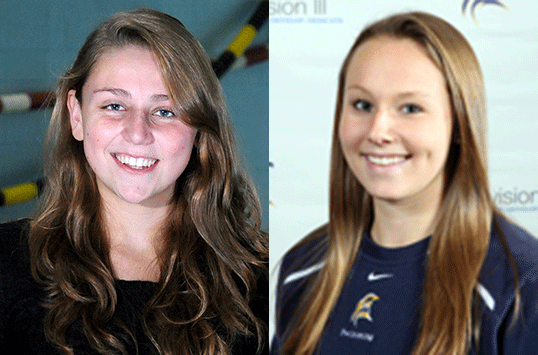 St. Mary's Brooke Raab, Salisbury's Victoria Radcliffe Share CAC Women's Swimming Athlete of the Week