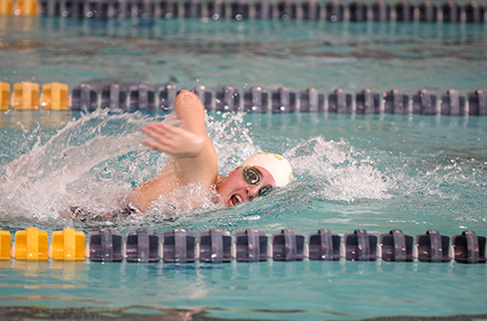 Marymount and St. Mary's Women's Swimming Post Top-Five Finishes at Yellow Jacket Invitational