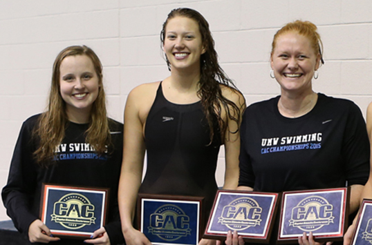 Mary Washington's Stephanie Hallock, Megan Murphy And Abby Brethauer Sweep CAC Women’s Swimming Annual Awards