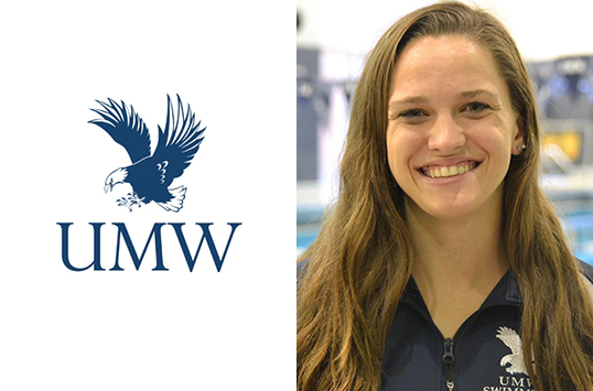 Mary Washington Junior Hannah Hagy Selected as CAC Women's Swimming Athlete of the Week