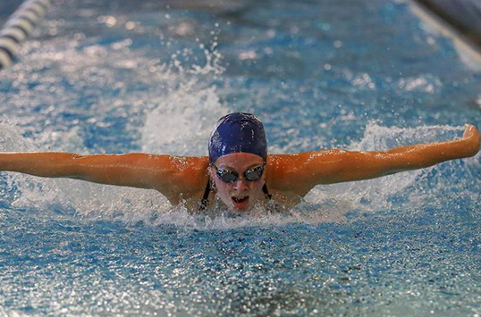 Mary Washington Men and Women Take Early Lead at CAC Swimming Championships