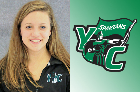 York Freshman Maddy Mann Claims Second Straight CAC Women's Swimming Weekly Award