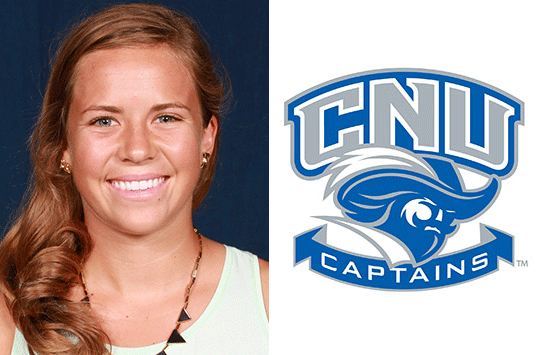 Christopher Newport Freshman Katie Carlson Named CAC Women's Tennis Player of the Week