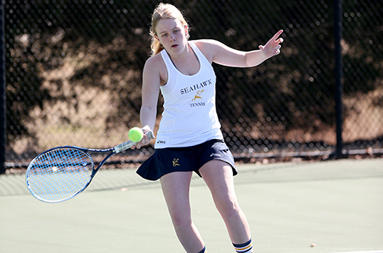 Salisbury and St. Mary's Women's Tennis Improve to 4-0 in CAC Play