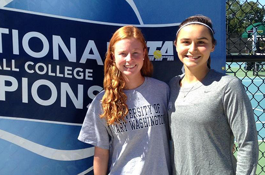 Mary Washington's Kait Brogan and Shelby Harris Earn Spots in NCAA Women's Tennis Individual Championships