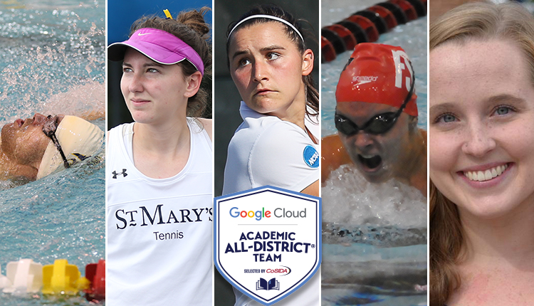 Five from CAC Earn CoSIDA Academic All-District At-Large Honors