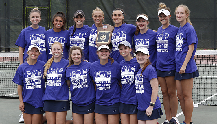 Mary Washington Women's Tennis Collects 15th Straight CAC Title