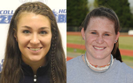 Hood Sophomore Chelsea Young And Salisbury Junior Chelsea Tavik Picked For CAC Women's Indoor Track & Field Honors