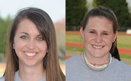 Salisbury's Kara Tolson And Chelsea Tavik Team Up To Sweep CAC Women's Track & Field Weekly Awards