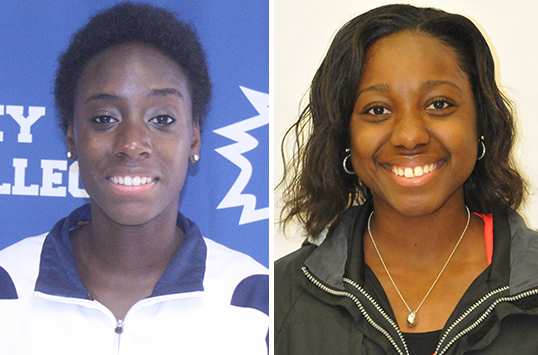 Wesley Sophomore Elizsha Streeter and Frostburg State Senior Alexis Bush Honored as CAC Women's Track & Field Athletes of the Week