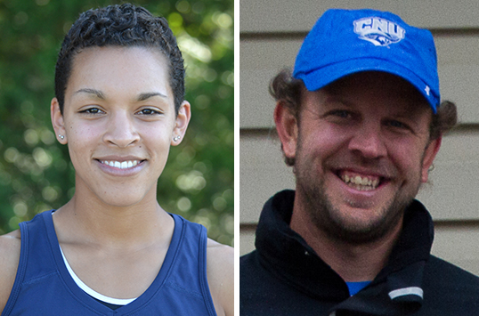 Mary Washington Sophomore Teagan Young and Christopher Newport Head Coach Matthew Barreau Earn USTFCCA Regional Athlete, Coach of the Year Honors