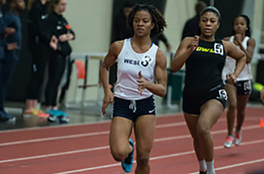 Records Fall as Five CAC Women's Track & Field Squads Compete Over Weekend