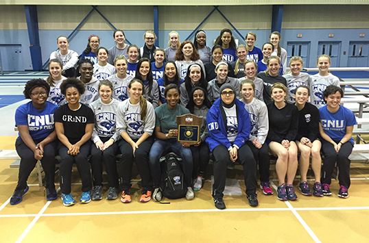 Christopher Newport Takes Third Straight CAC Women's Indoor Track & Field Crown