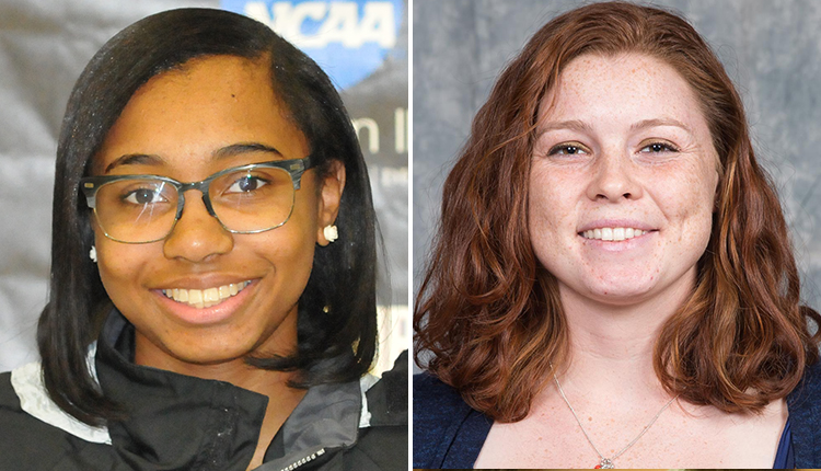 Frostburg State Senior Kayla Truesdel and Christopher Newport Senior Hannah Shoemaker Secure CAC Women's Track & Field Weekly Awards
