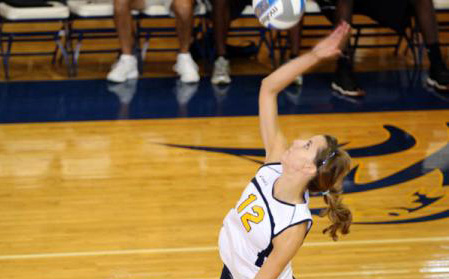St. Mary's Shuts Out Wesley During Seahawk Invitational To Clinch 5th Seed In CAC Volleyball Tournament