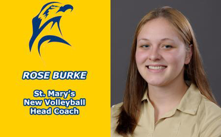 Rose Burke Named Volleyball Head Coach At St. Mary's